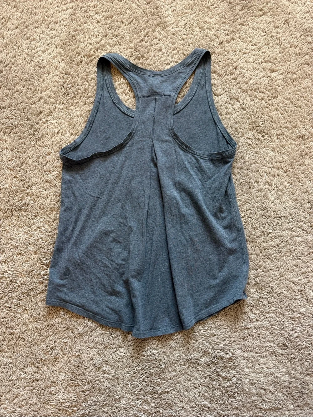 lululemon athletica Blue Grey Racerback Tank - Women